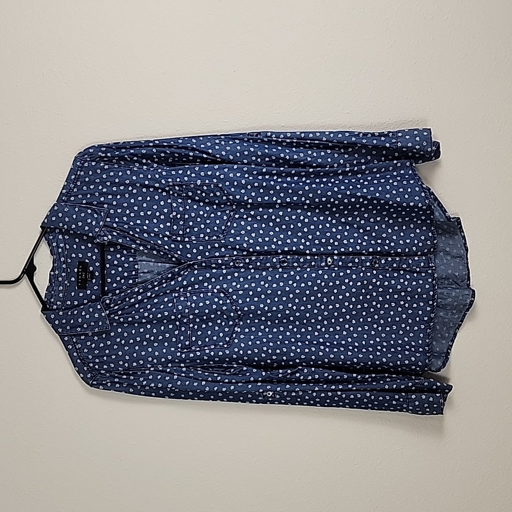 Tinsel Floid Chambray Top